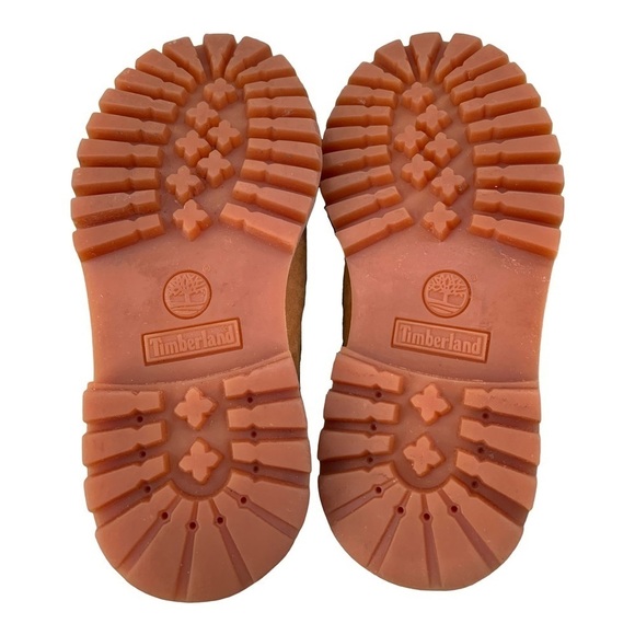 Timberland Toddler Size 10 Wheat Leather Primaloft Lace-Up Waterproof Boots - Picture 3 of 15